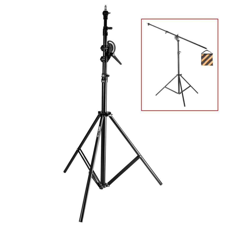 PDX PRO LT-400 Deveboynu Işık Ayağı (3.90 Metre)