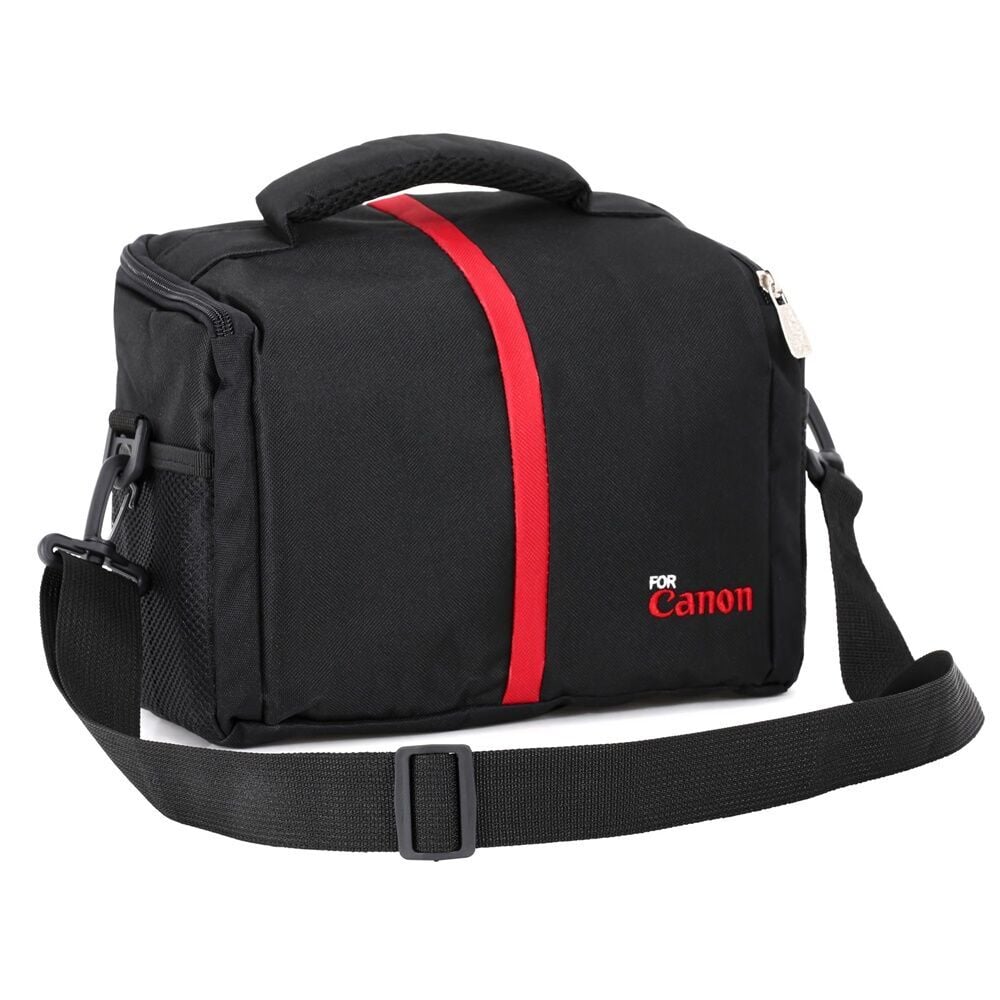 PDX for Canon Baskılı Kare Çanta