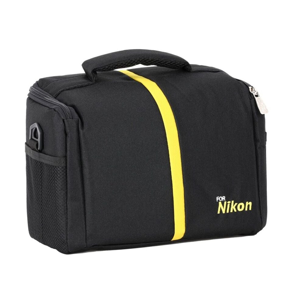 PDX for Nikon Baskılı Kare Çanta