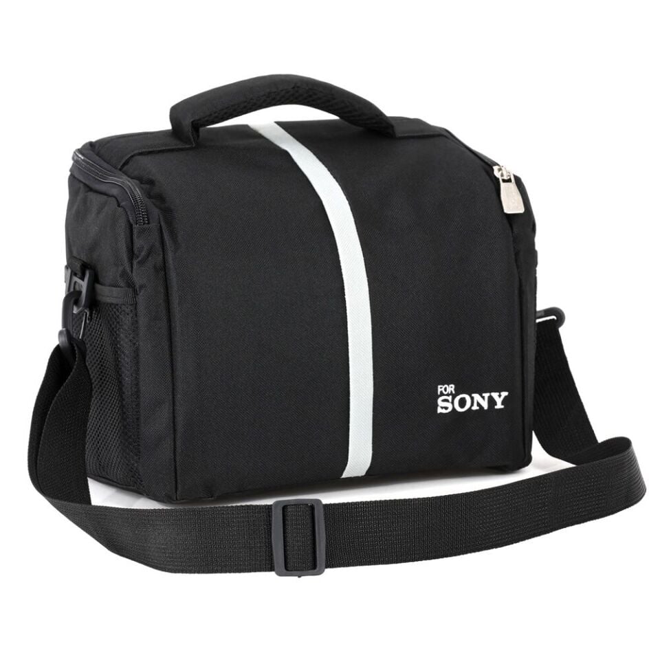 PDX for Sony Baskılı Kare Çanta