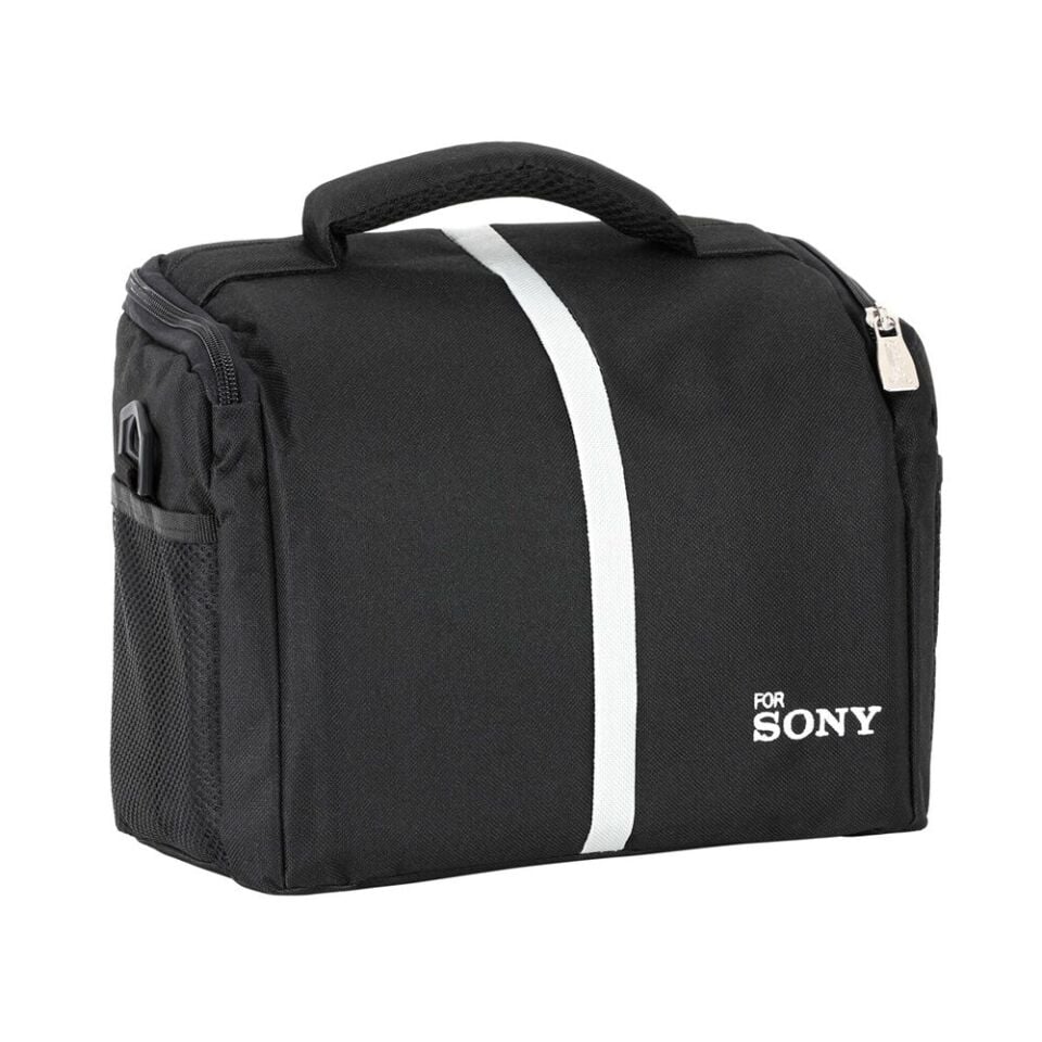 PDX for Sony Baskılı Kare Çanta