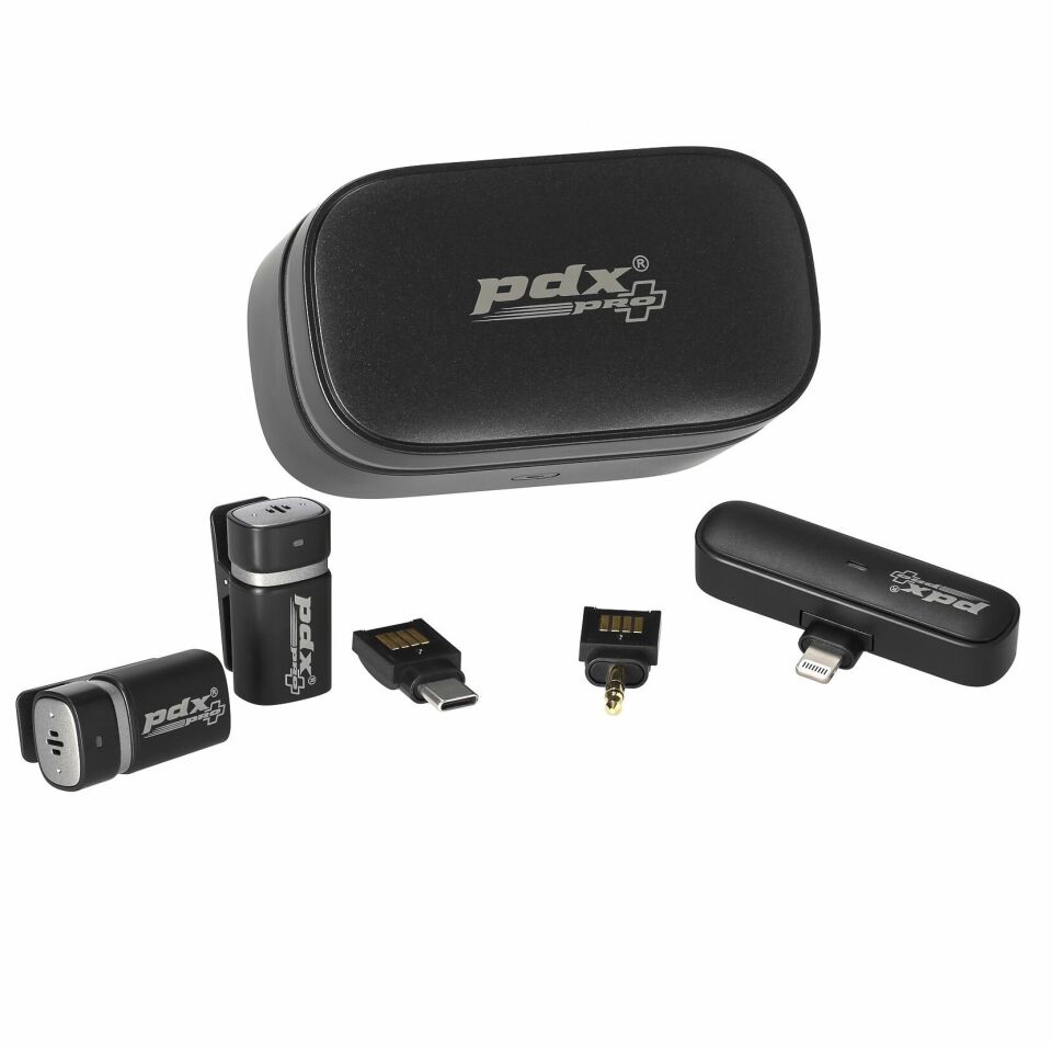 Pdx Pro S9 İkili Kablosuz Yaka Mikrofonu