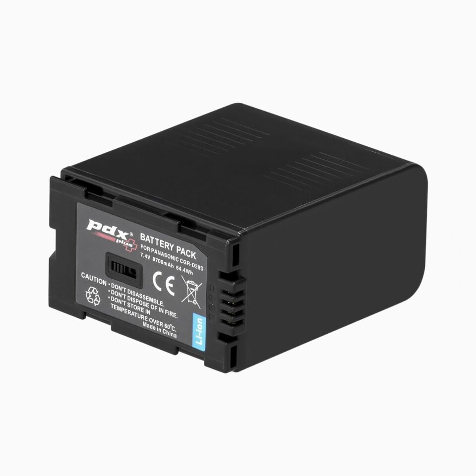 PDX Panasonic CGR-D28S Batarya