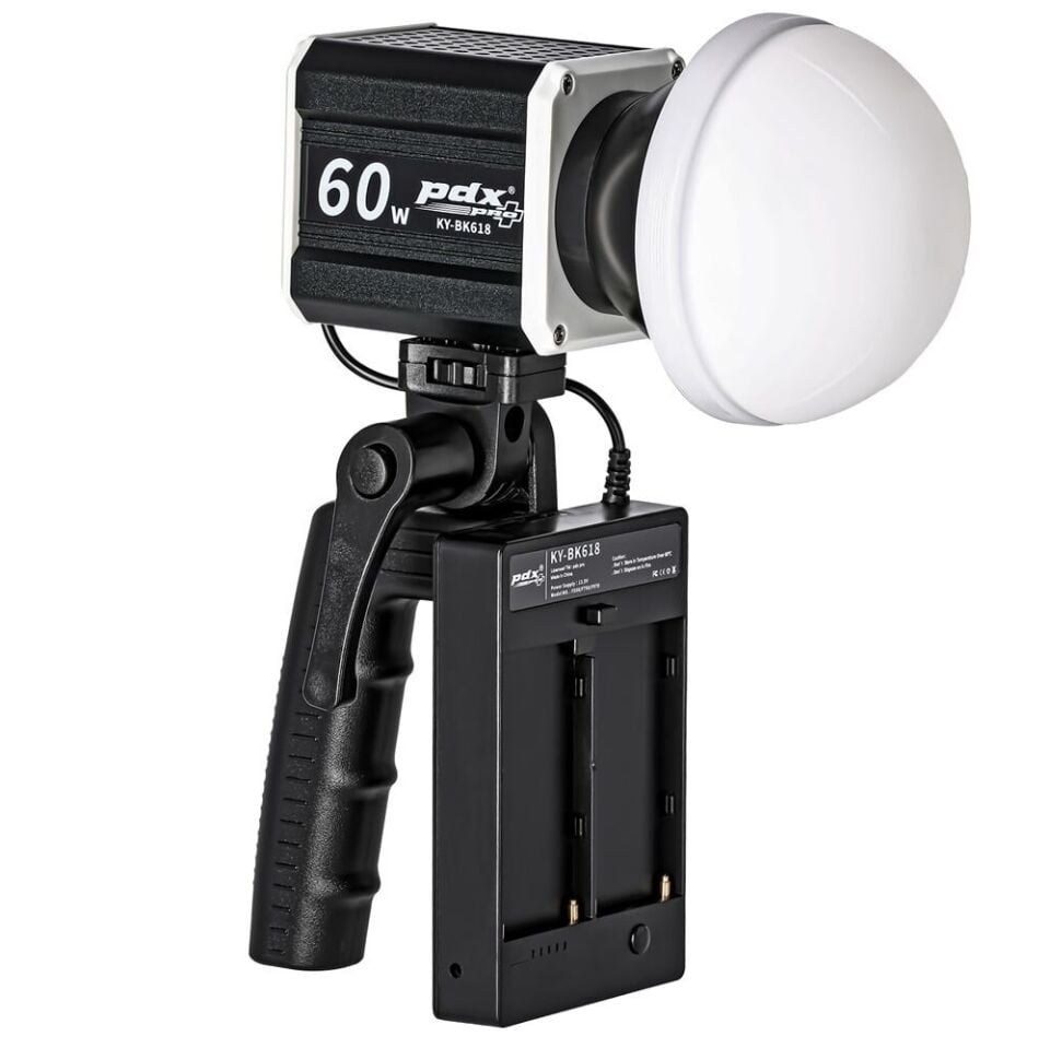 PDX KY-BK618 LED Video Işığı İkili Ayaklı Kit