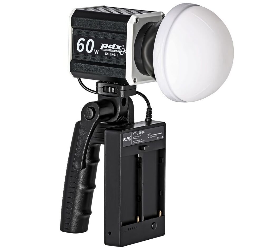 PDX KY-BK618 LED Video Işığı İkili Ayaklı Kit