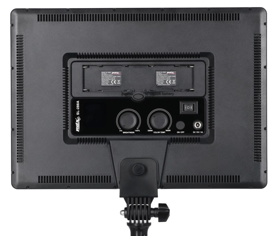 PDX SL-288A LED ışık (Sarı-Beyaz)