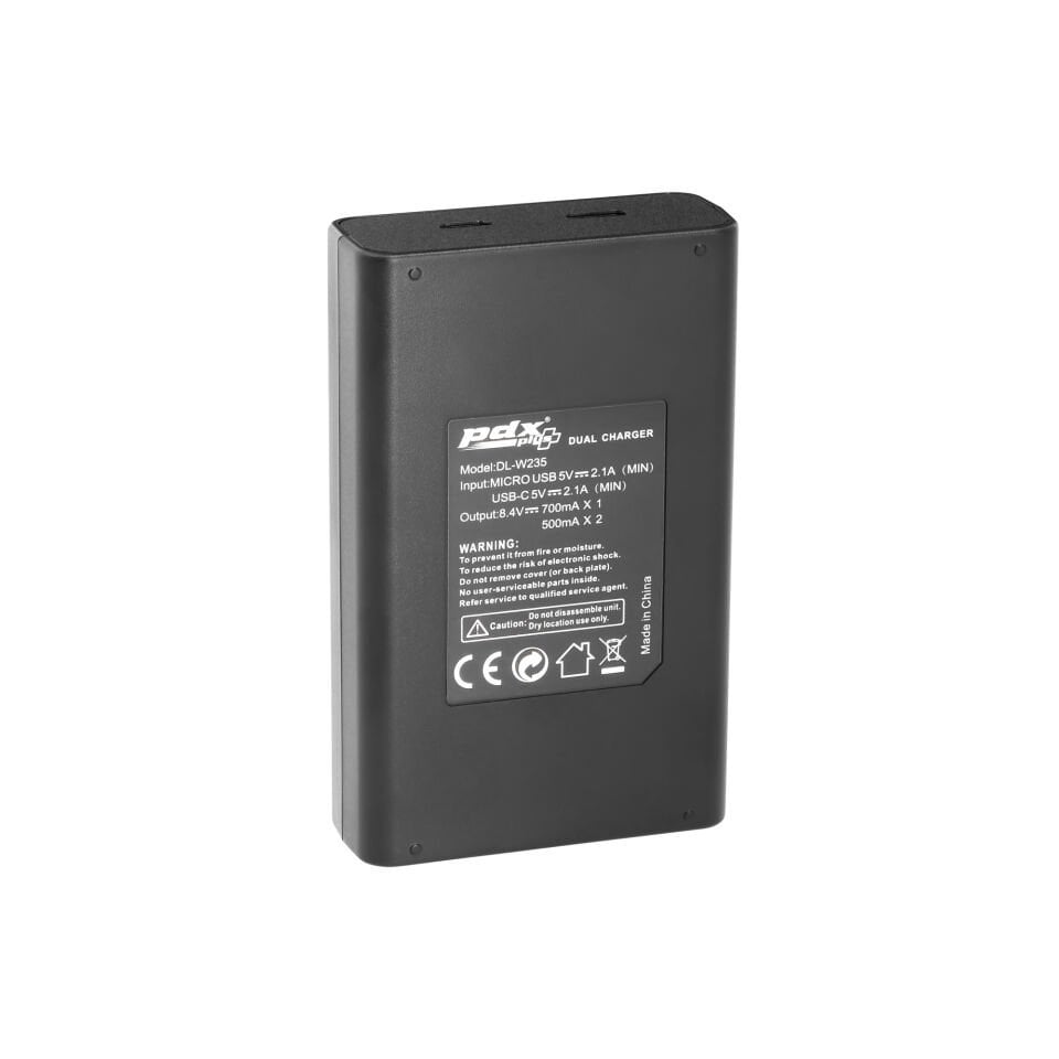 PDX Fuji NP-W235 USB İkili Şarj Cihazı