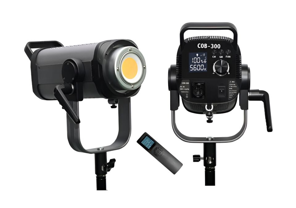 PDX COBAC-300A 300W Çift Renk COB LED Video Işığı (3200–5600K)