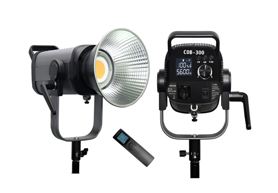 PDX COBAC-300A 300W Çift Renk COB LED Video Işığı (3200–5600K)