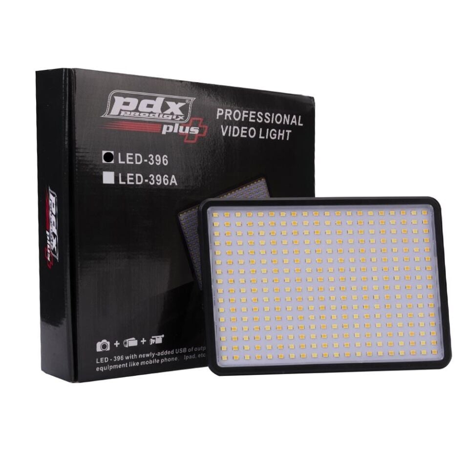PDX 396 ve NP-F970 USB-C Bataryalı Led Işık Seti
