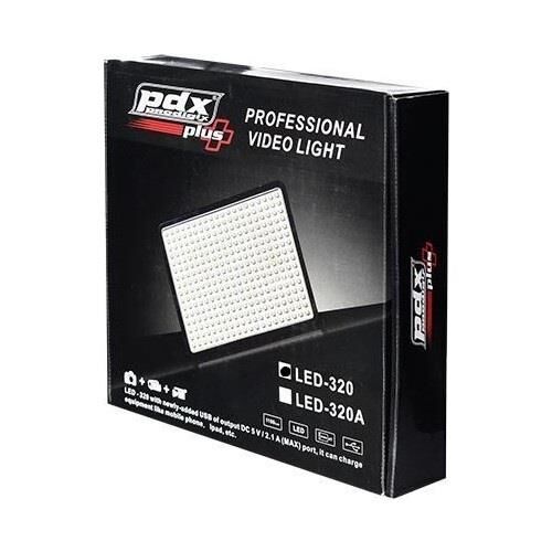 PDX 320 ve NP-F970 USB-C Bataryalı Led Işık Seti