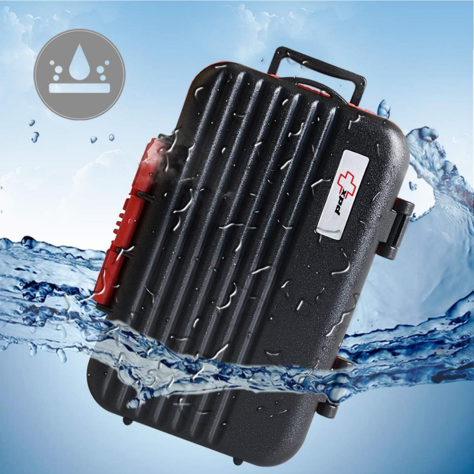 PDX Darbeye Dayanıklı Hafıza Kartı Koruma Kutusu (24 Kart – 4 CF / 8 SD / 12 MicroSD)