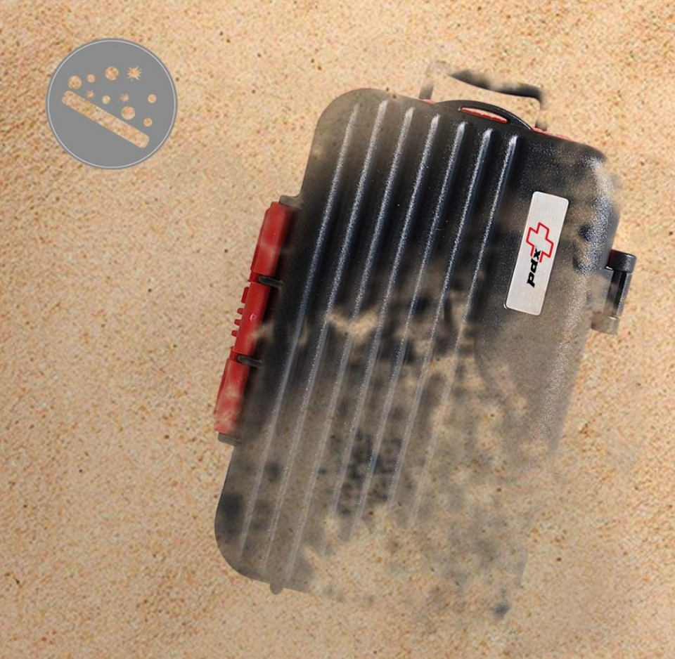 PDX Darbeye Dayanıklı Hafıza Kartı Koruma Kutusu (24 Kart – 4 CF / 8 SD / 12 MicroSD)