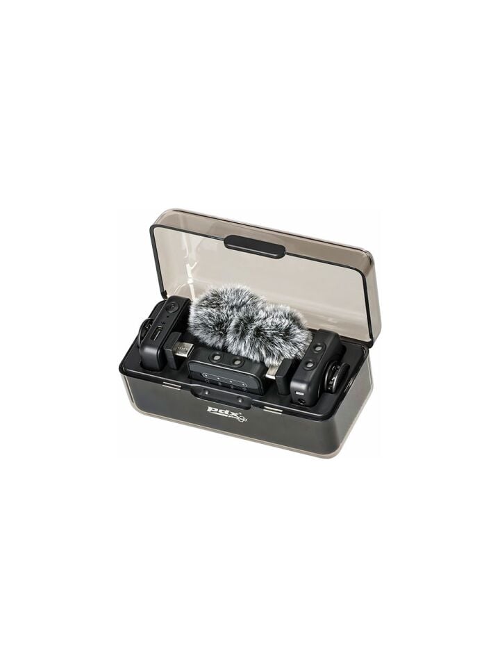 PDX Kablosuz Yaka Mikrofonu M29HDC | Yüksek Performans | Creator