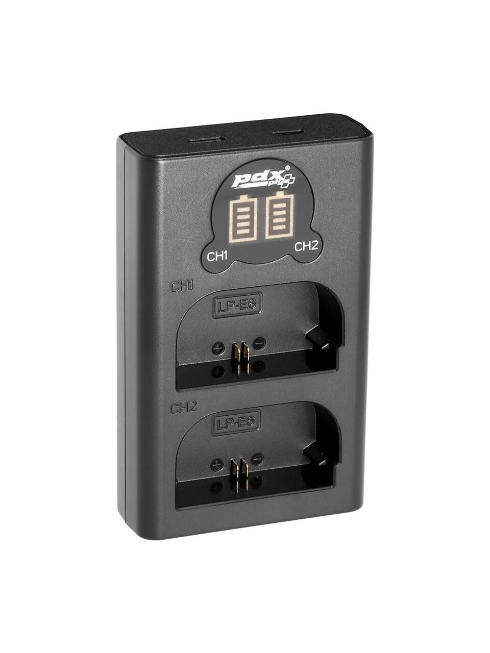 PDX PDX LP-E6 USB İkili Şarj Cihazı Görsel 2