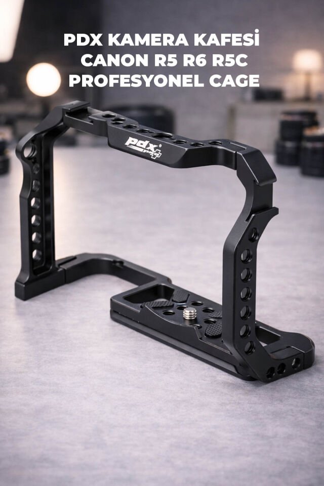 PDX Kamera Kafesi Canon R5 R6 R5C | Profesyonel Cage