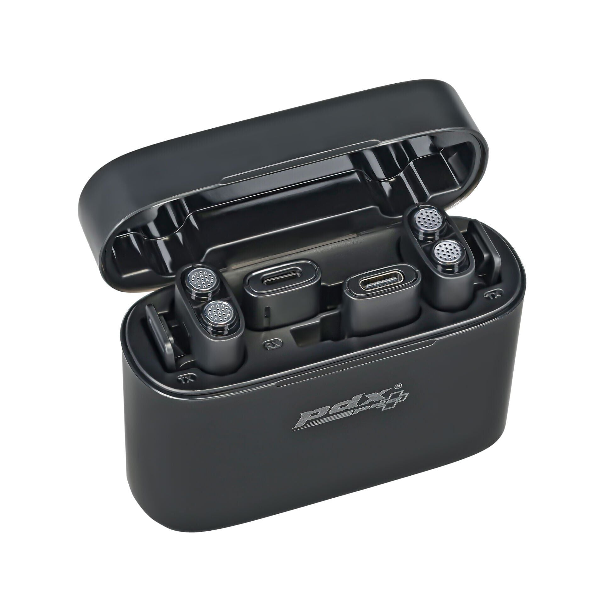PDX Kablosuz Yaka Mikrofonu M31DC | Type-C ve Lightning Uyumlu