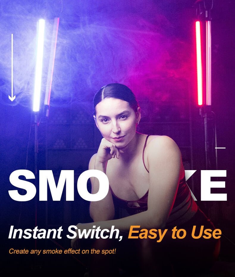 LENSGO Smoke GO Duman Makinesi | Taşınabilir | Profesyonel Sis