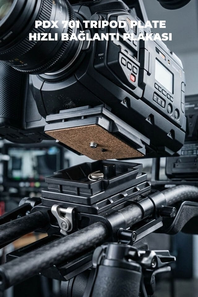 PDX 701 Tripod Plate | Hızlı Bağlantı Plakası | Tripod Uyumlu