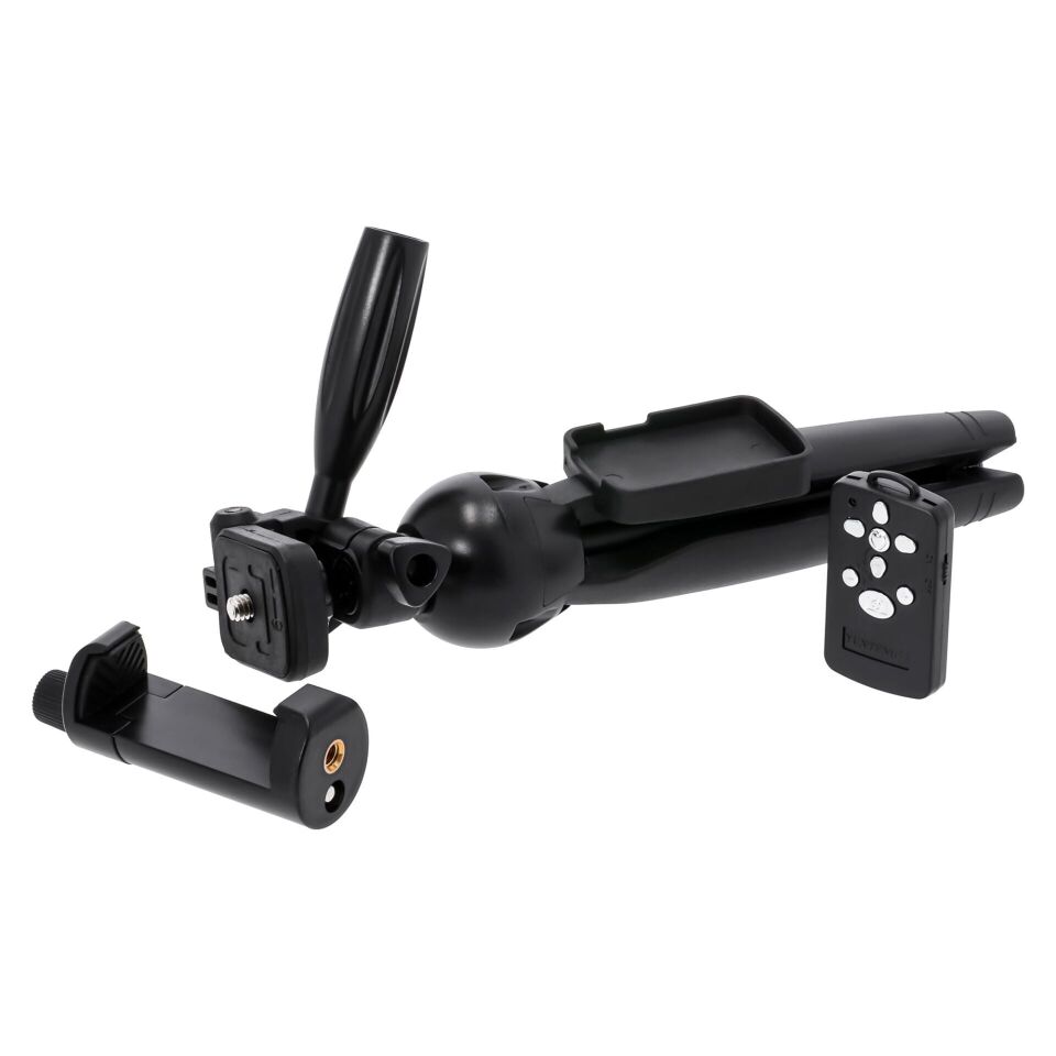 PDX TikTok Masaüstü Tripod | Kumandalı | Telefon Uyumlu