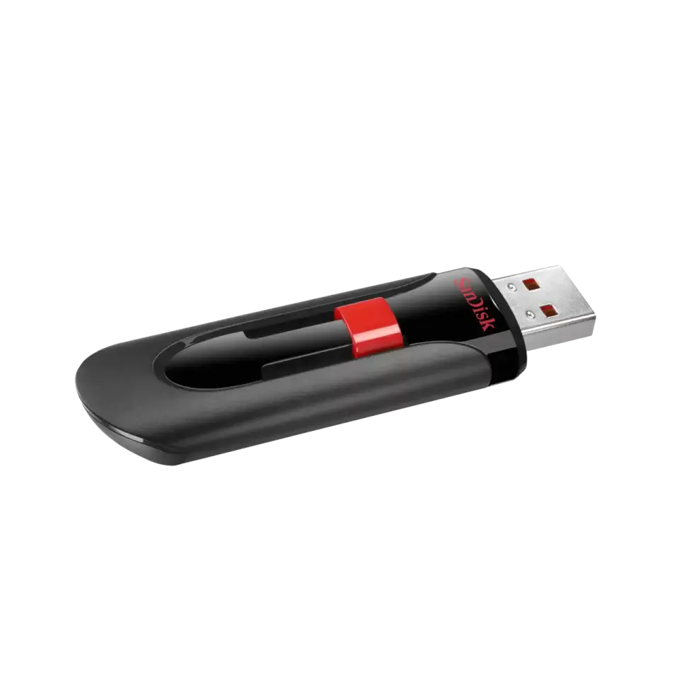 SanDisk Cruzer Glide USB Flash Bellek 64GB | USB 3.0 | Hızlı Veri Aktarımı