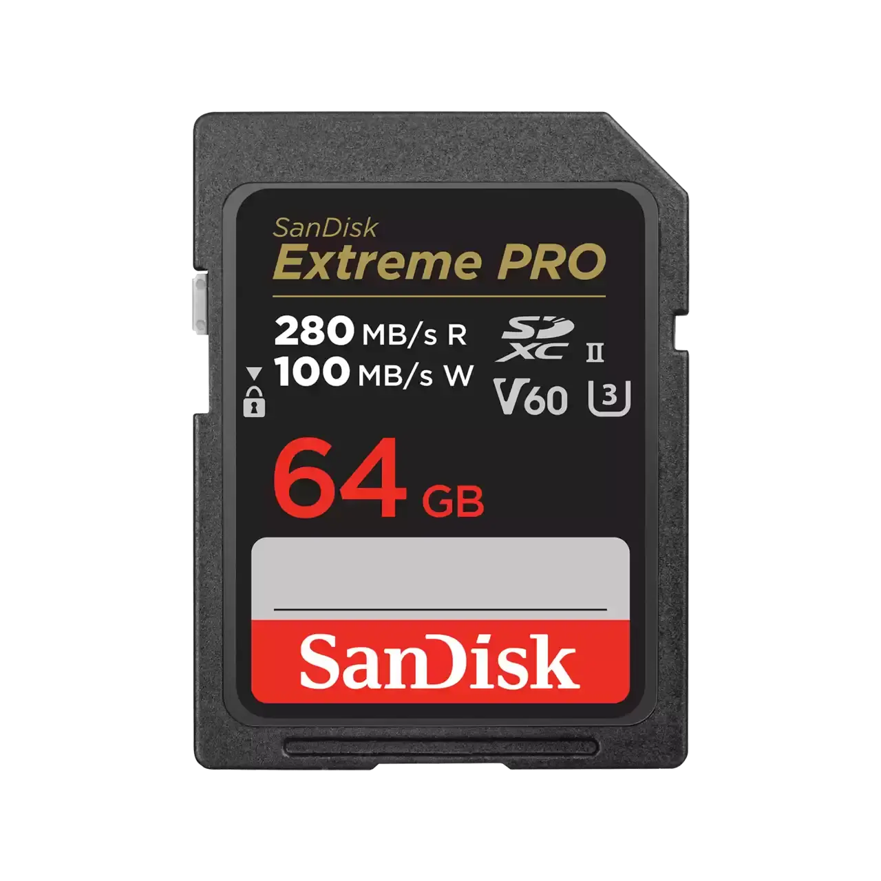SanDisk Extreme PRO SDXC 64GB | UHS-II | 6K
