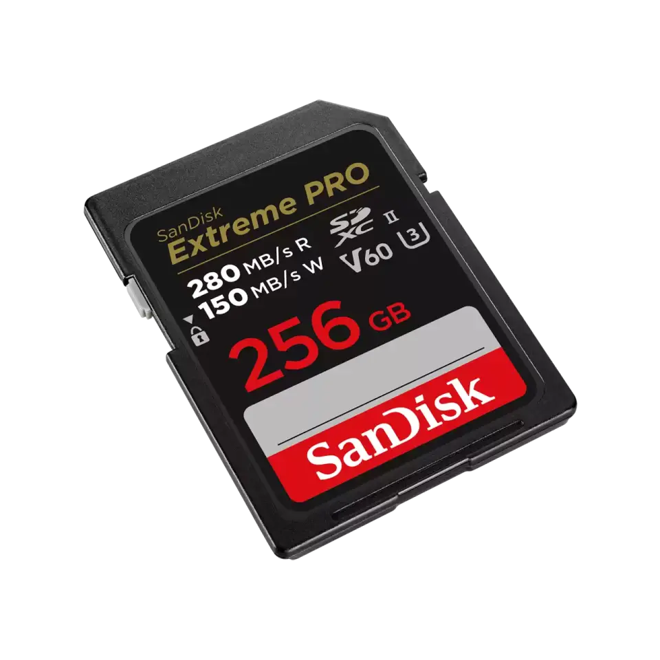 SanDisk Extreme PRO SDXC 256GB | UHS-II | 6K