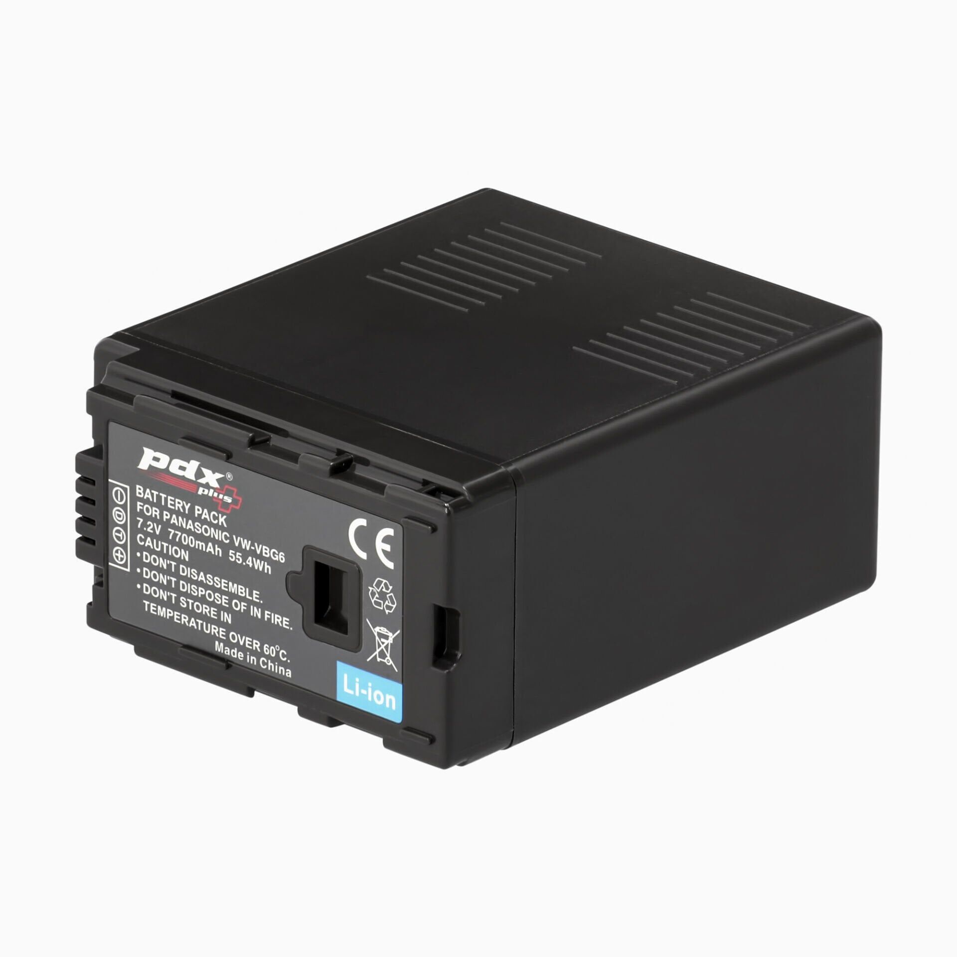 PDX Panasonic VW-VBG6 Batarya | 7700mAh | Panasonic Uyumlu