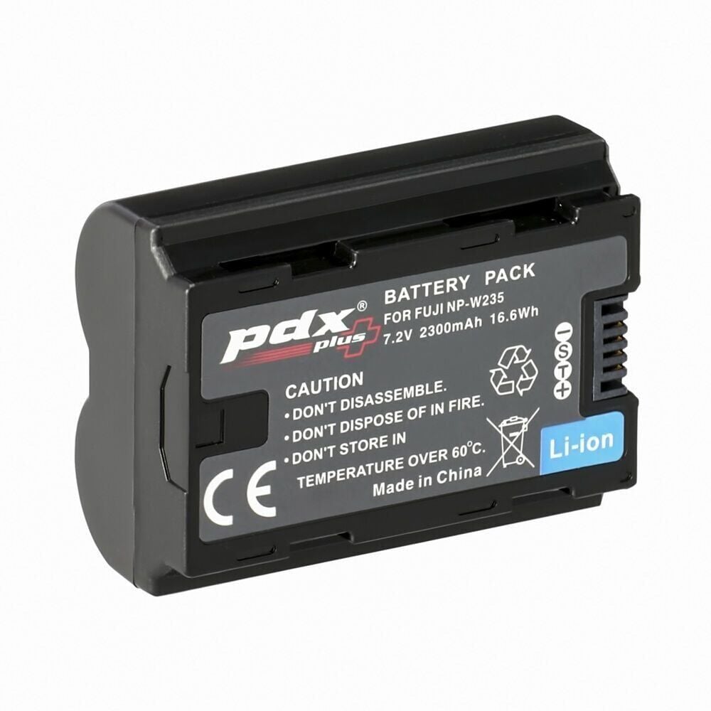 PDX Fuji NP-W235 Batarya | Yüksek Kapasite | Fuji Uyumlu