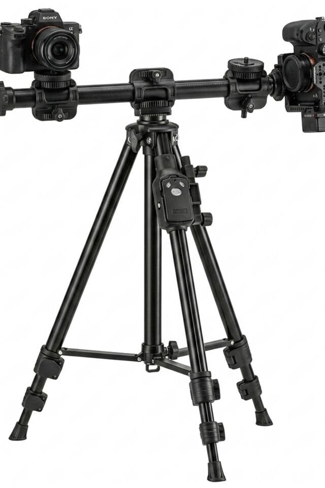 PDX 6109 Profesyonel Tripod | Ağır Yük Taşıma | Stabil Video Çekim