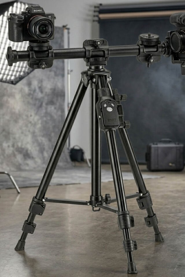 PDX 6109 Profesyonel Tripod | Ağır Yük Taşıma | Stabil Video Çekim
