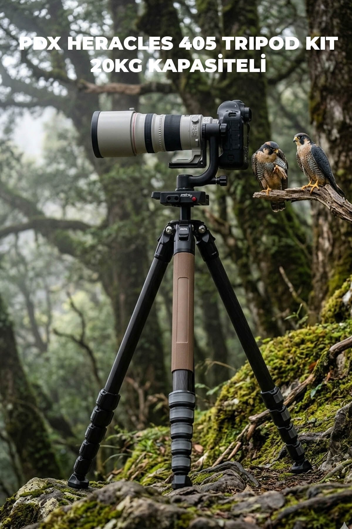PDX PDX Heracles 405 Profesyonel Tripod Kiti Görsel 5