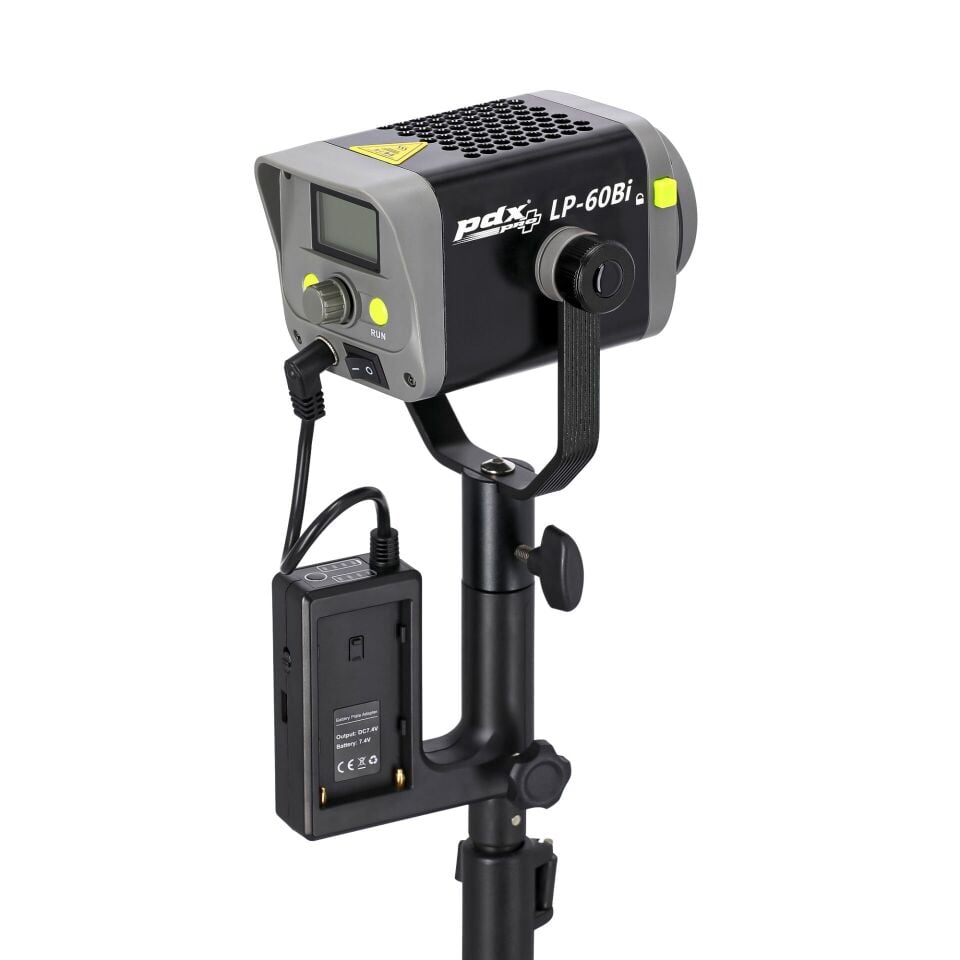 PDX LP-60 Bi-Color LED Video Işığı | 60W | Ayarlanabilir Işık