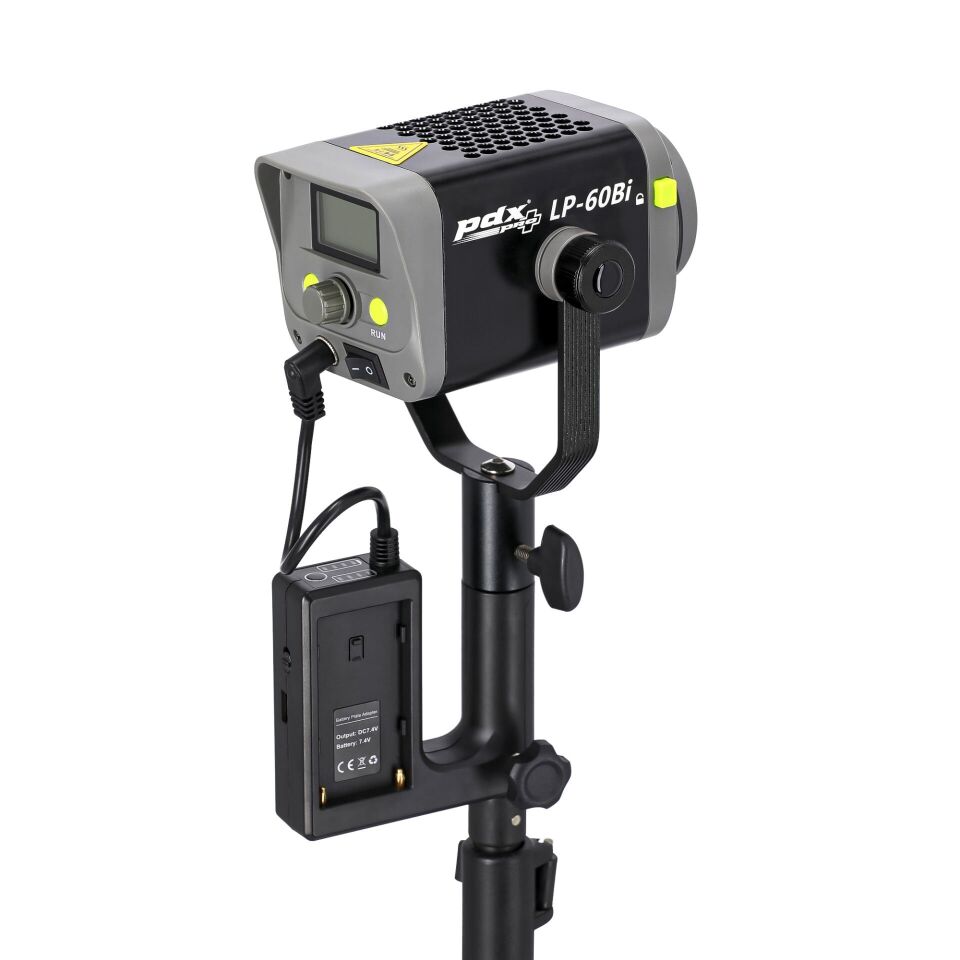 PDX LP-60 Bi-Color LED Video Işığı | 60W | Ayarlanabilir Işık