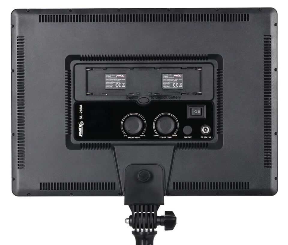 PDX SL-288A LED Işık | Bi-Color | Sarı Beyaz Ayarlanabilir