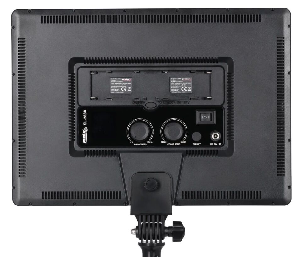 PDX SL-288A LED Işık | Bi-Color | Sarı Beyaz Ayarlanabilir