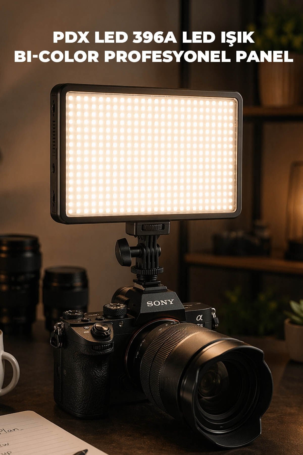 PDX PDX LED 396A Bi-Color LED Işık Paneli Görsel 3