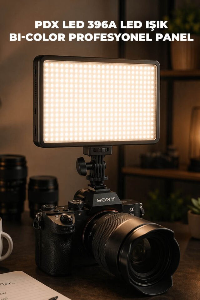 PDX LED 396A LED Işık | Bi-Color | Profesyonel Panel