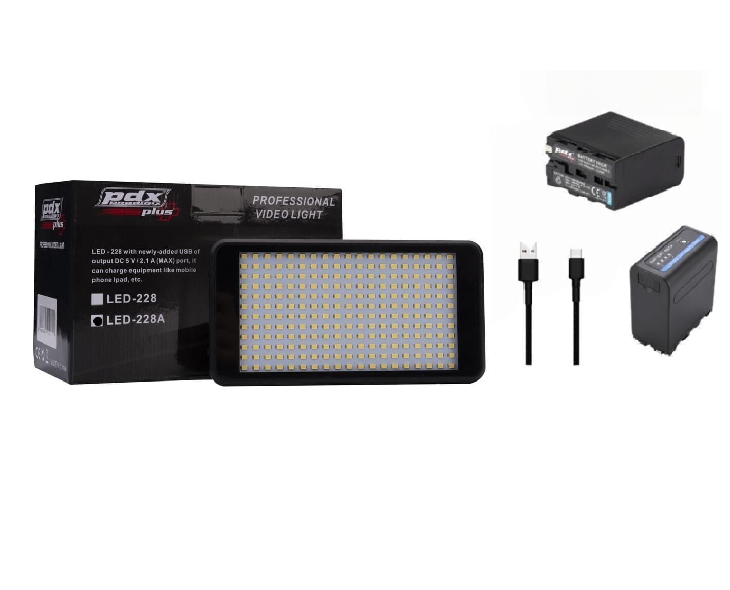 PDX PDX 228A Bi-Color LED Işık Paneli Görsel 2