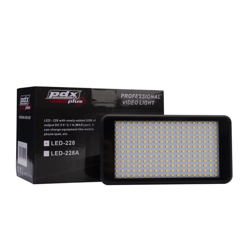 PDX 228 LED Işık | Beyaz | Kompakt Panel