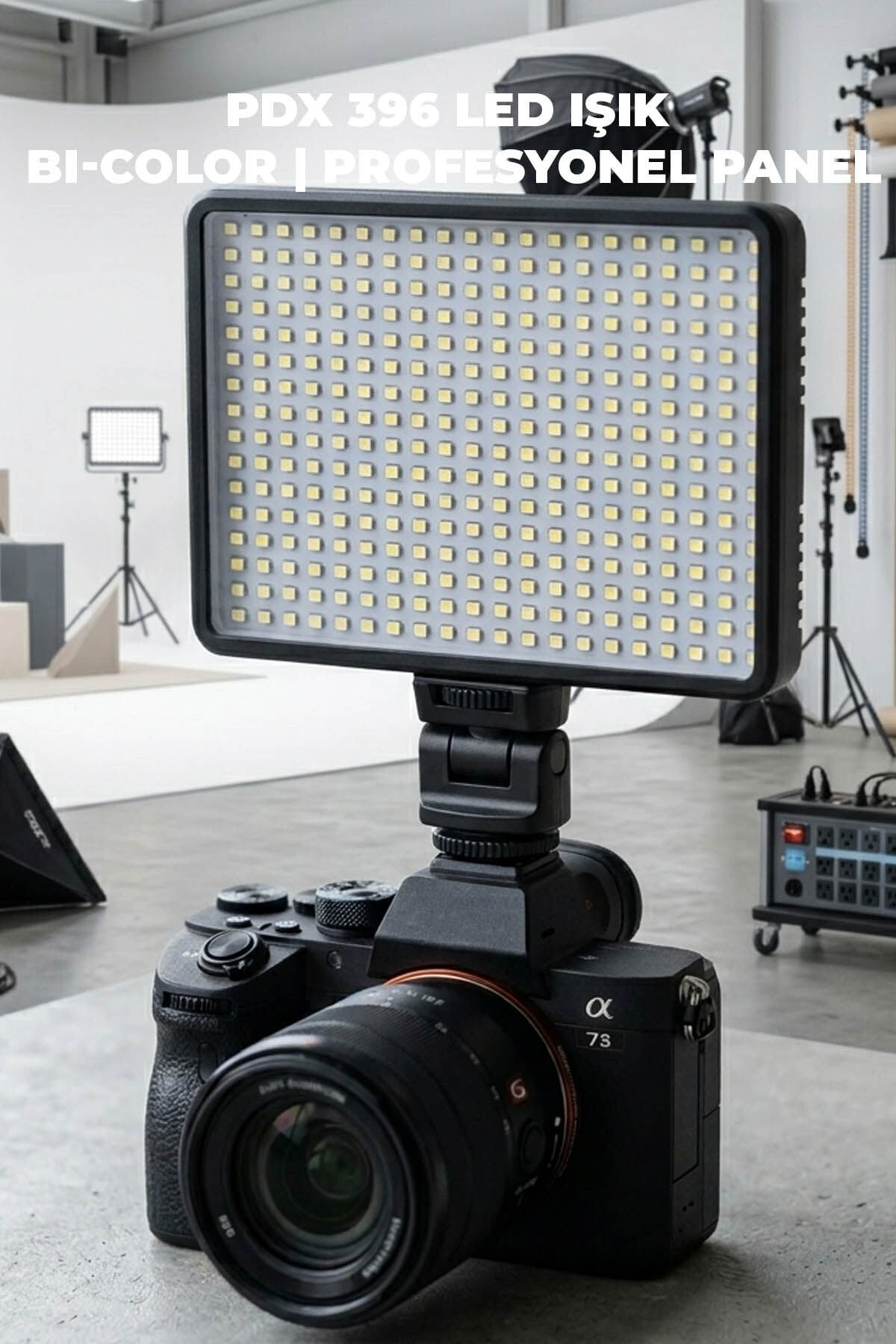 PDX 396 LED Işık | Beyaz | Profesyonel Panel