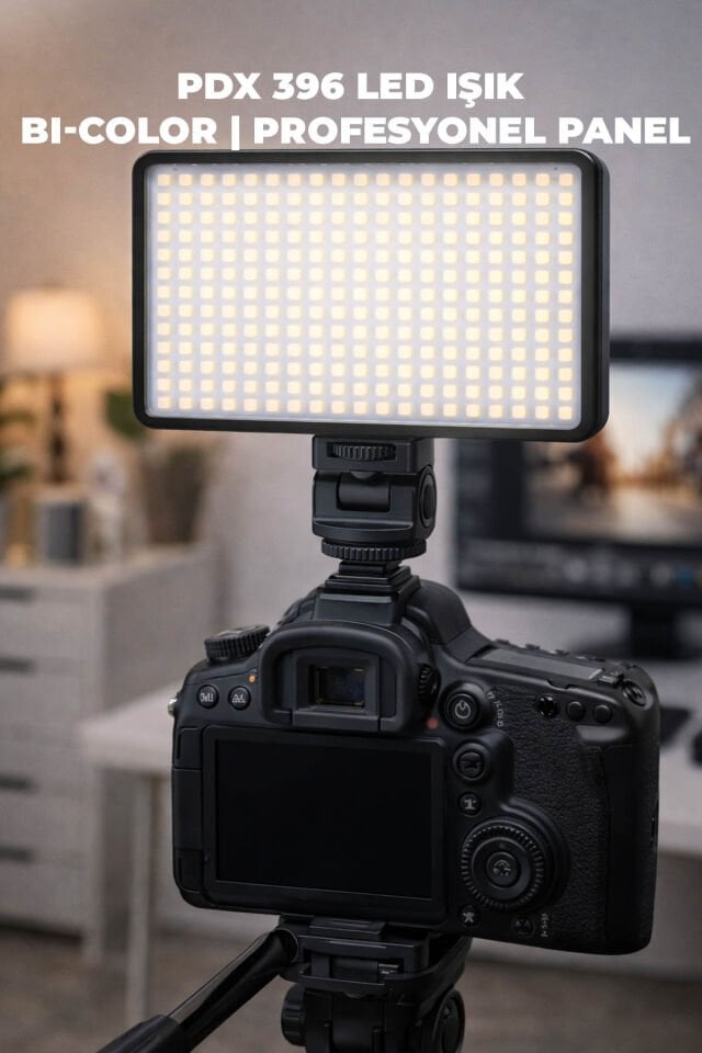 PDX 396 LED Işık | Beyaz | Profesyonel Panel
