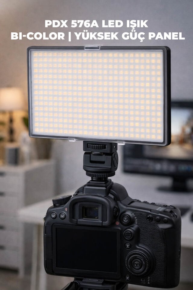 PDX 576A LED Işık | Bi-Color | Yüksek Güç Panel