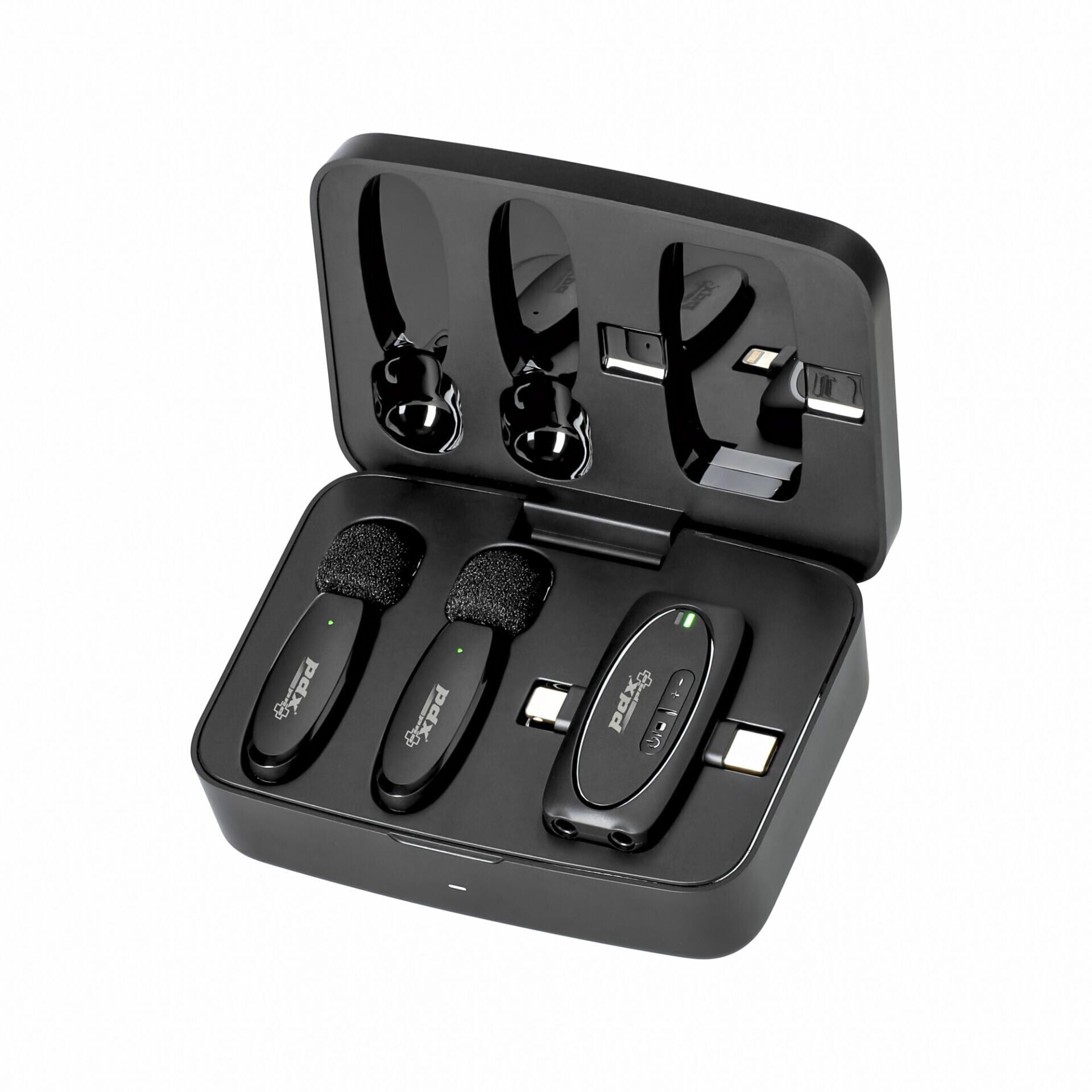 PDX PRO V10 Kablosuz Yaka Mikrofonu | İkili | Wireless